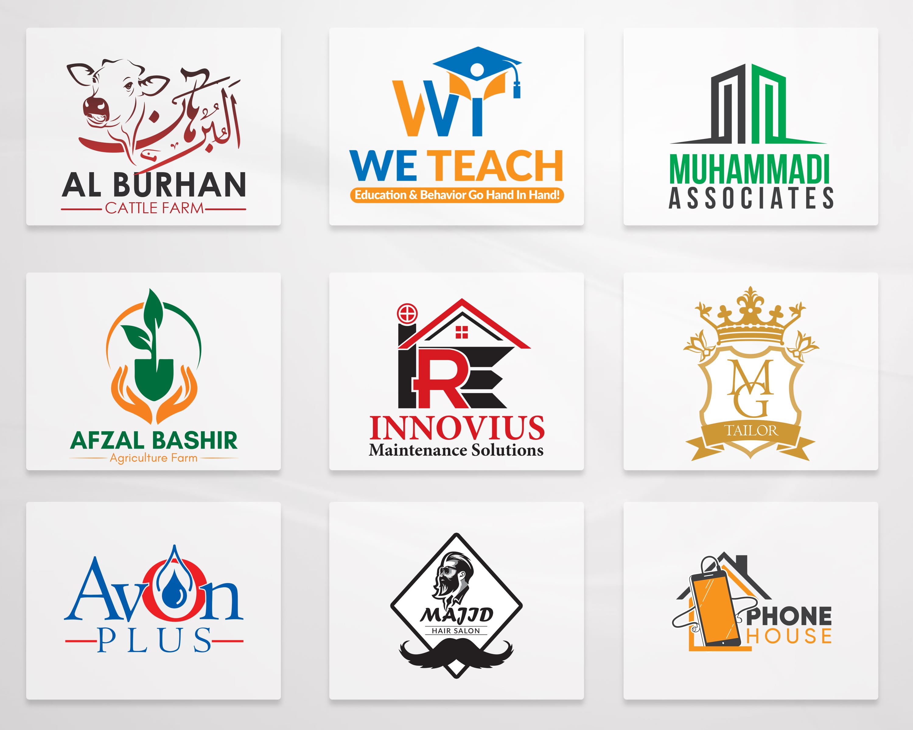 Modern logo design Manchester, UK creative branding example 2026