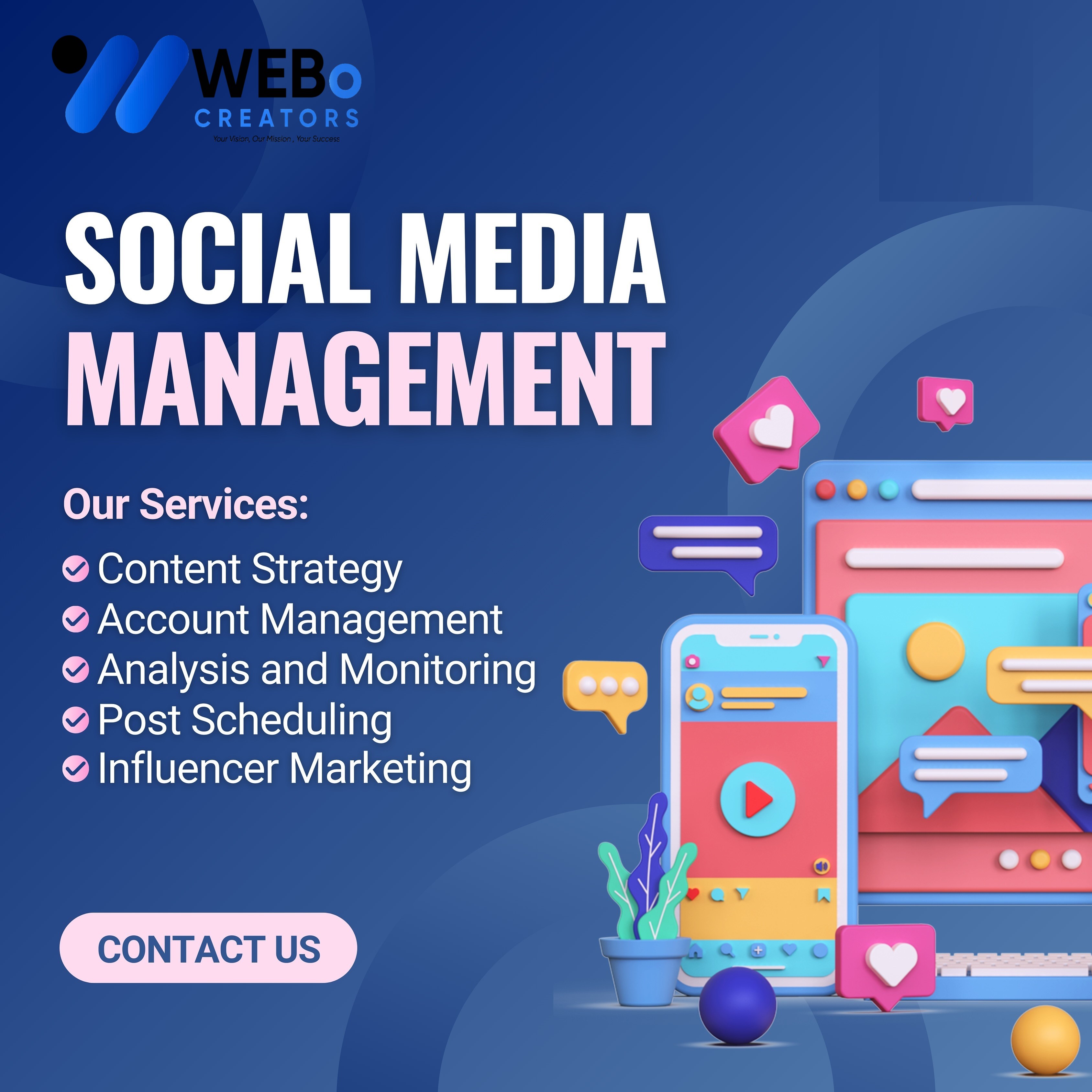 Social Media Account Management Services in Manchester, UK | Facebook Instagram Marketing