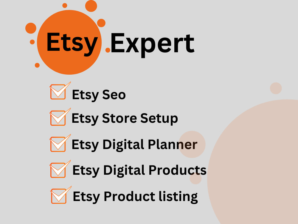 Etsy Shop Setup Service | Branding, SEO, Banner Design, Product Listings in Manchester, UK