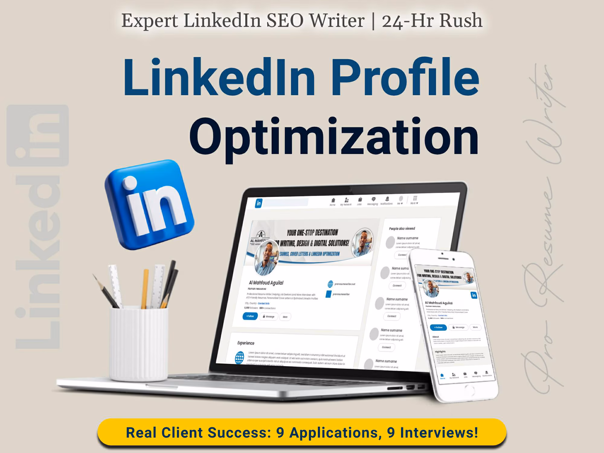 Profile Optimization & Enhancement LinkedIn Profile Building & Writing Services in Manchester, UK 2026