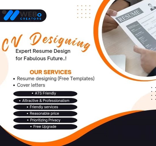 Resume and CV Design Services | Modern curriculum vitae in Manchester, UK