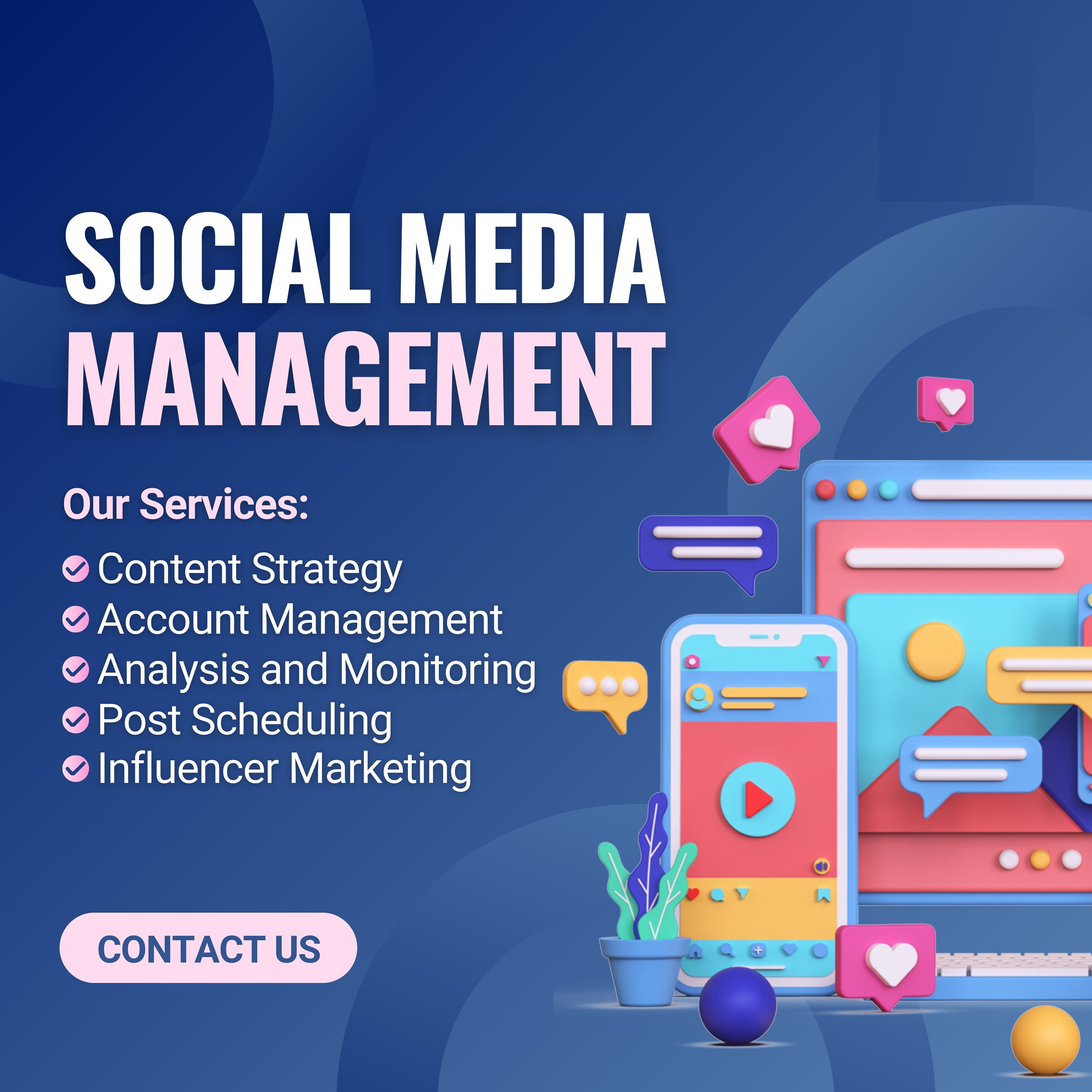 Best Social Media Design Service | Top Social Media Post Design in Manchester, UK