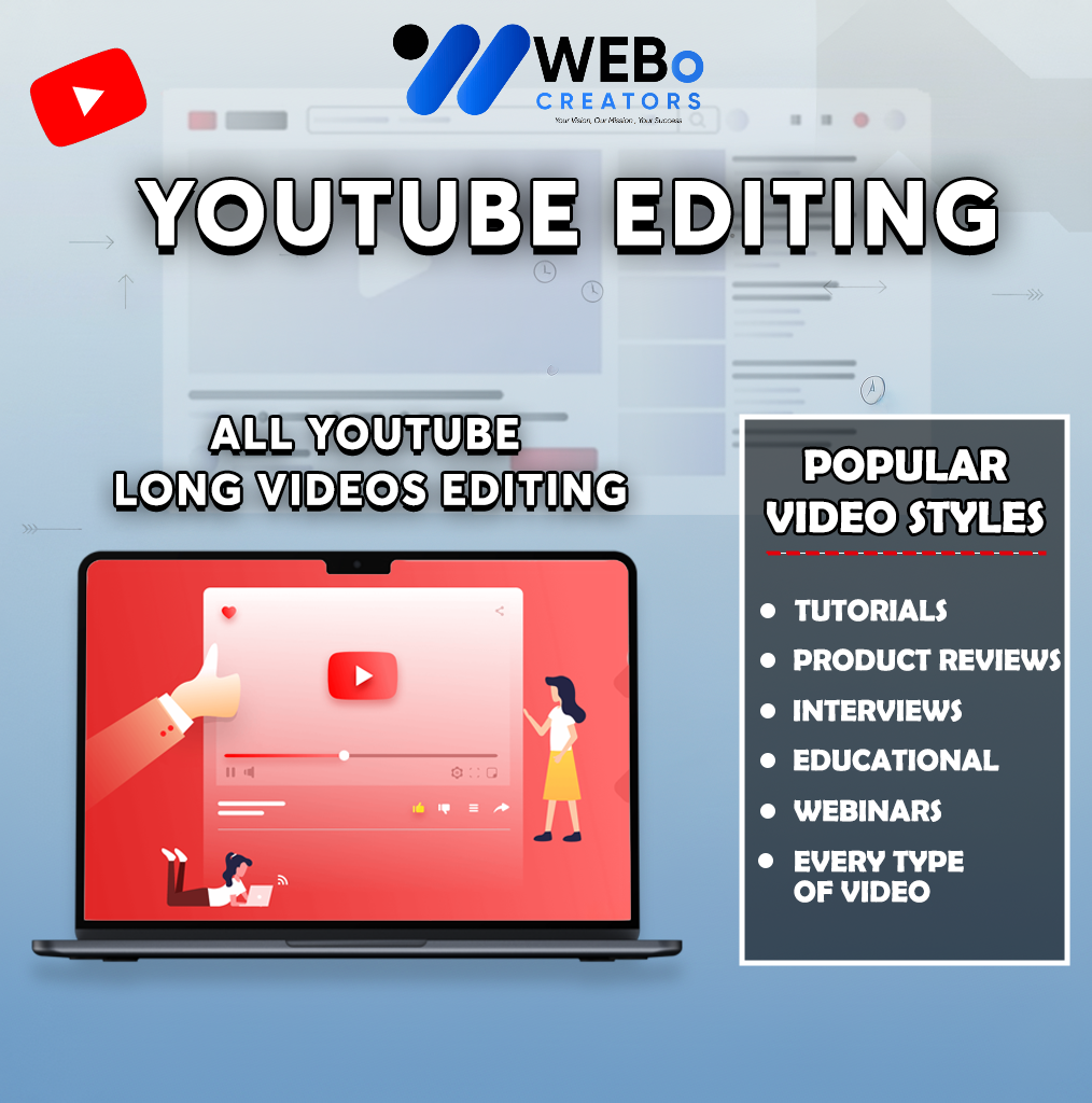 YouTube Video Editing Services at Affordable Cost - Hire Experienced YouTube Video Editors in Manchester, UK